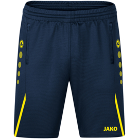 JAKO Short d'entraînement Challenge marine/jaune fluo (8521/904)