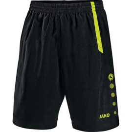 JAKO Short Turin  noir/vert fluo 4462/80