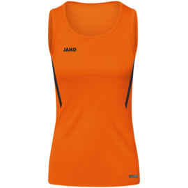 JAKO Tank top Challenge orange fluo/noir (6021/351)