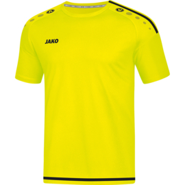 JAKO T-shirt Striker 2.0 fluogeel/zwart (4219/33)  (SALE)