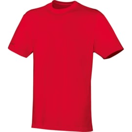 T-Shirt Team rood-wit (met bedrukking KAZSC)