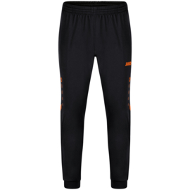 JAKO Pantalon Polyester Challenge noir/orange fluo (9221/807)