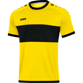 JAKO Shirt Boca KM citroen/zwart (4213/03) - RONDE PRIJS