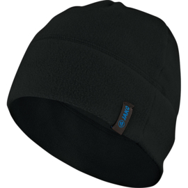 Jako Fleece beanie zwart (1224/08)