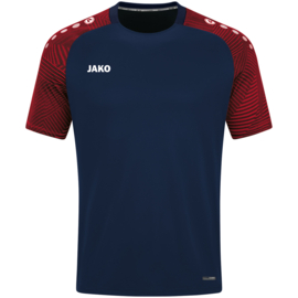 JAKO T-shirt Performance marine/rouge (6122/909)