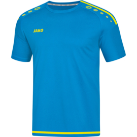 JAKO T-shirt Striker 2.0 jako-blauw/fluogeel (4219/89) (SALE)
