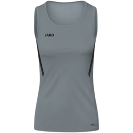 JAKO Tank top Challenge grijs/zwart (6021/841)