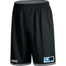 JAKO Reversible short Change noir-gris 4451/08