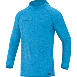 JAKO Sweater met kap Active Basics JAKO blauw gemeleerd (8849/89) - RONDE PRIJS