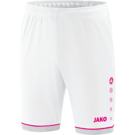 JAKO Short Competition 2.0 wit/framboos (4418/00) - RONDE PRIJS