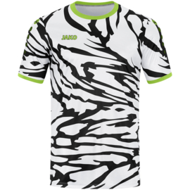 JAKO Shirt Animal KM wit/zwart/neon groen (4242/014)