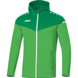 JAKO Jas met kap Champ 2.0 zachtgroen/sportgroen (6820/22) - SALE