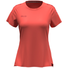 JAKO T-Shirt Light Flow dames koraal (6176D/365) (NIEUW)