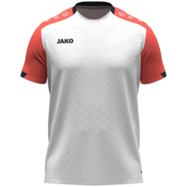 JAKO T-Shirt Dynamic wit/koraal/marine (6170/026) (NIEUW)