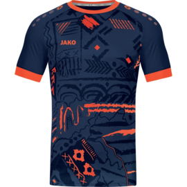 JAKO Shirt Tropicana KM navy/flame (4211/932)