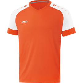 JAKO Shirt Champ 2.0 KM fluo oranje/wit (4220/19) - SALE