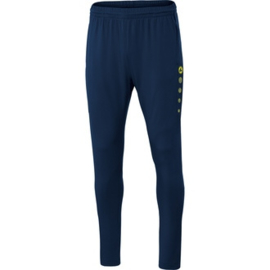 JAKO Trainingsbroek Premium marine/fluogeel  (8420/93)