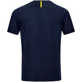 JAKO T-shirt Challenge marine mélange/jaune fluo (6121/512)