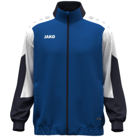 JAKO Geweven jas Dynamic royal/wit/marine (9870/405) (NIEUW)
