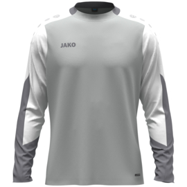 JAKO Longsleeve Dynamic lichtgrijs/wit/steengrijs (8870/837) (NIEUW)