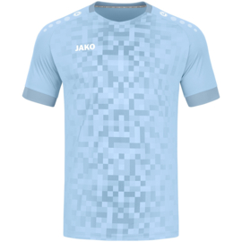 JAKO Shirt Pixel KM lichtblauw (4241/455)