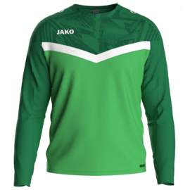 JAKO Sweater Iconic zachtgroen/sportgroen (8824/222) - LEVERBAAR VANAF APRIL
