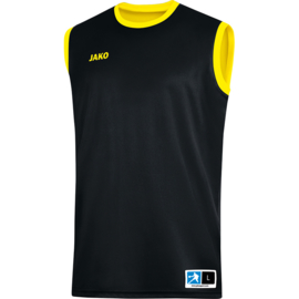 JAKO Reversible shirt Change 2.0 zwart-citroen 4151/03