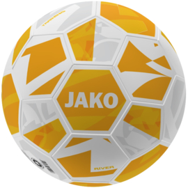 JAKO Trainingsbal River wit/geel (2342/667) (NIEUW)