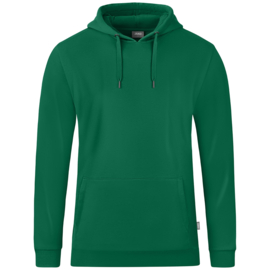 JAKO Sweater met kap Organic groen (C6720/260)