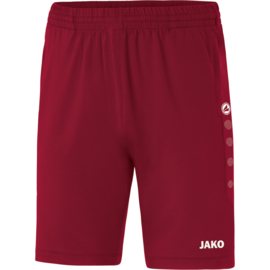 JAKO Trainingsshort Premium wijnrood (8520/01) - SALE
