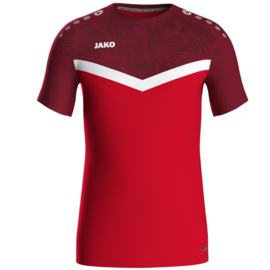 JAKO T-shirt Iconic rot/weinrot (6124/103)