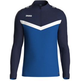 JAKO Ziptop Iconic royal/marine (8624/403) - LEVERBAAR VANAF APRIL