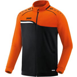 JAKO  Polyestervest Competition 2.0 zwart/fluo oranje (9318/19) - RONDE PRIJS