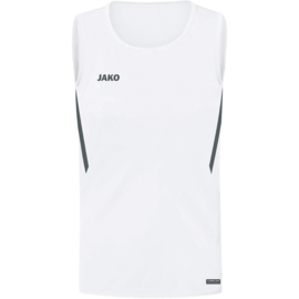 JAKO Tank top Challenge wit/antraciet (6021/002)