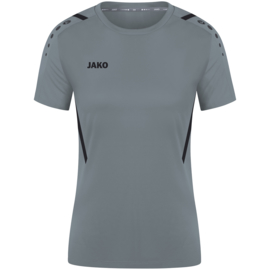 JAKO Shirt Challenge gris pierre/noir (4221/841)