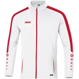 JAKO Veste Polyester Power blanc/rouge (9323/004)