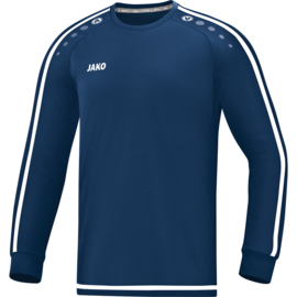 JAKO Shirt Striker 2.0 LM marine/wit (4319/99) (SALE)