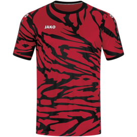 JAKO Shirt Animal KM sportrood/zwart (4242/111)