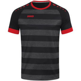 JAKO Shirt Celtic Melange KM zwart/sportrood (4214/809)