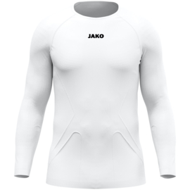 JAKO Longsleeve Lightweight wit (6459/000) (NIEUW)
