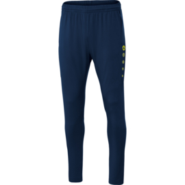 JAKO Trainingsbroek Premium marine/fluogeel (8420/93) - RONDE PRIJS