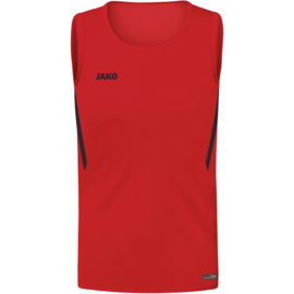 JAKO Tank top Challenge rood/zwart  (6021/101)