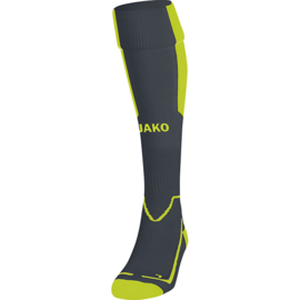 JAKO Kousen Lazio antraciet/lime (3866/21) - SALE