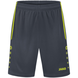 JAKO Short Allround antraciet/lemon (4499/833)