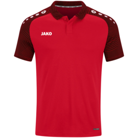 JAKO Polo Performance rouge/noir (6322/101)