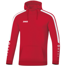 JAKO Sweater met kap Power rood (6723/100)