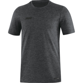 JAKO T-shirt Premium Basics antraciet gemeleerd (6129/21)