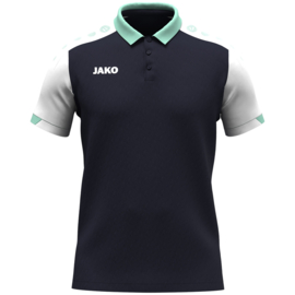JAKO Polo Dynamic marine/wit/munt (6370/915) (NIEUW)