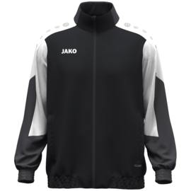 JAKO Geweven jas Dynamic zwart/wit/antraciet (9870/826) (NIEUW)