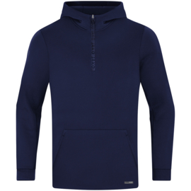 JAKO Sweater met kap Pro Casual marine (6745/900)